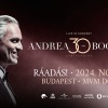 Andrea Bocelli dupla koncert 2024-ben Budapesten! Jegyvásárlás itt!