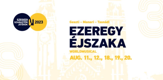 Ezeregy éjszaka musical érkezik Geszti Péter új musicalje! Jegyek itt!